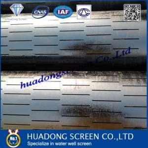 Stainless Steel 304 Slotted Screen for Oil Well Drilling